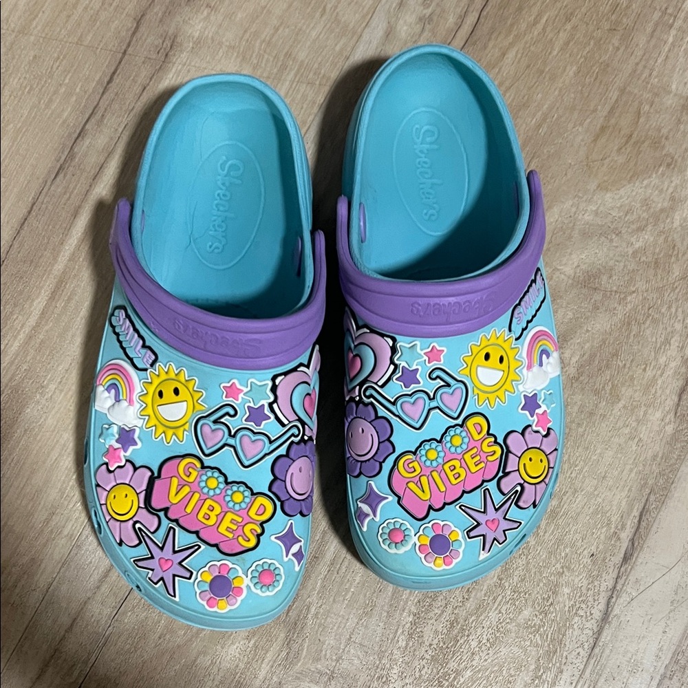 Skechers Kids' Good Vibes crocs